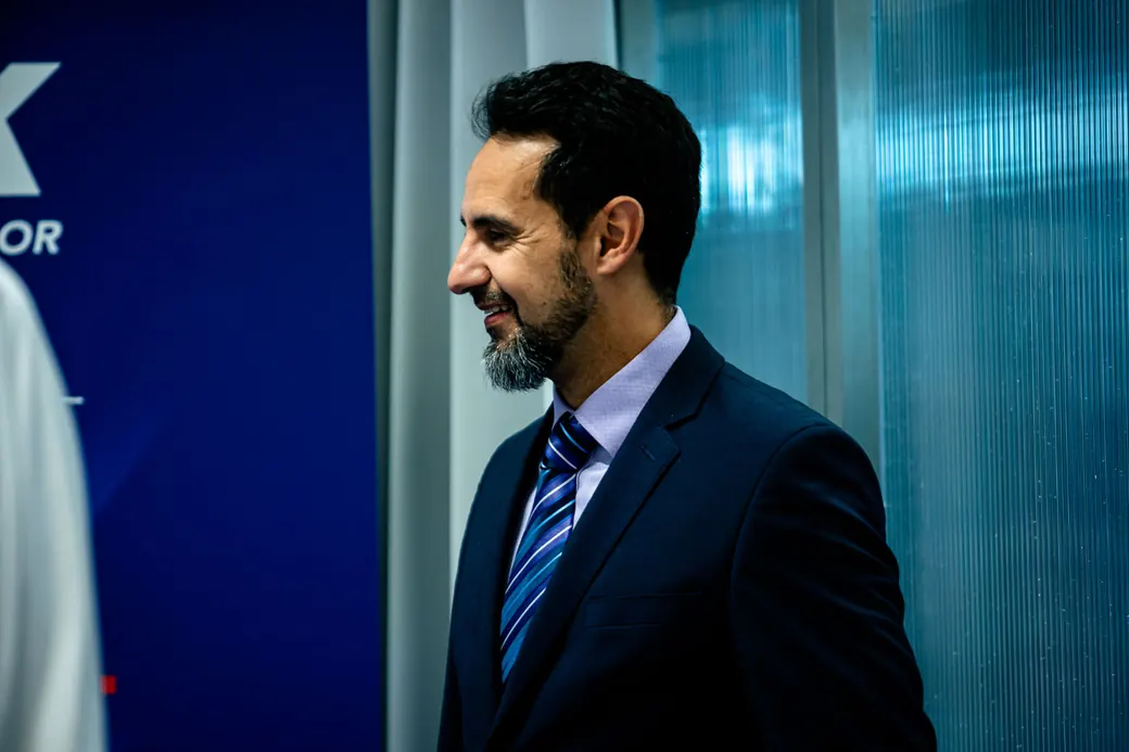 Gabriel Makki at a corporate event